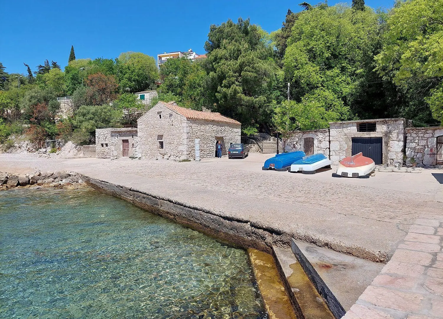 Charmantes Apartment Nur 300 Meter Zum Strand Mit Meerblick, Waschmaschine, Wifi Crikvenica 0*,  Croatia